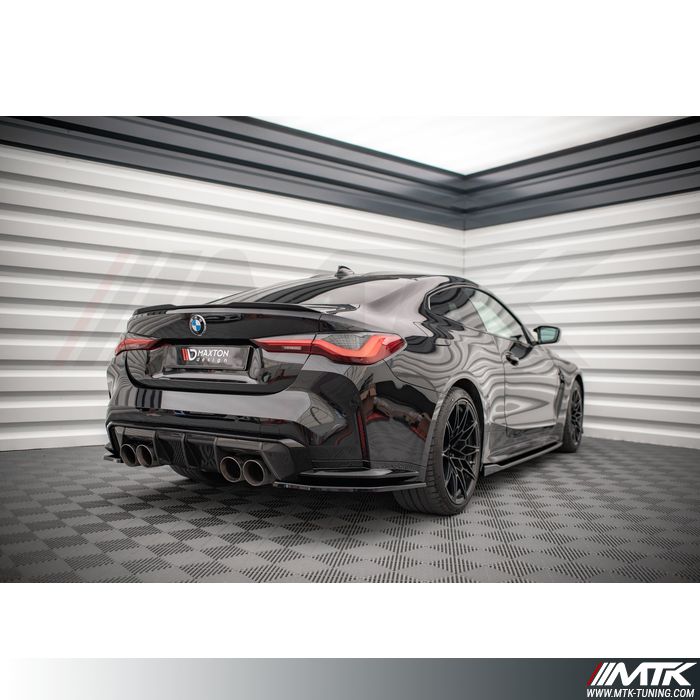 Lames latérales arrière Maxton V1 BMW M4 G82 G83 M4 Coupé et cabriolet 2021>